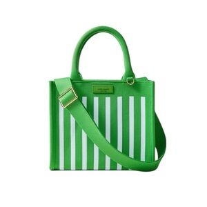 NWT Kate Spade x Target Green
Striped Crossbody Tote Bag